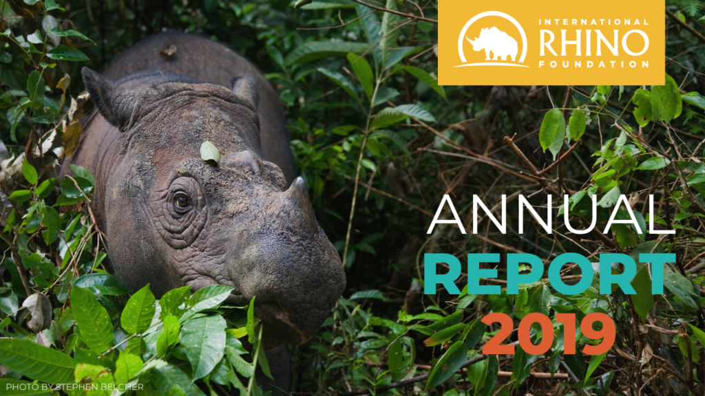 Together We Persevere - IRF's 2019 Annual Report - International Rhino ...