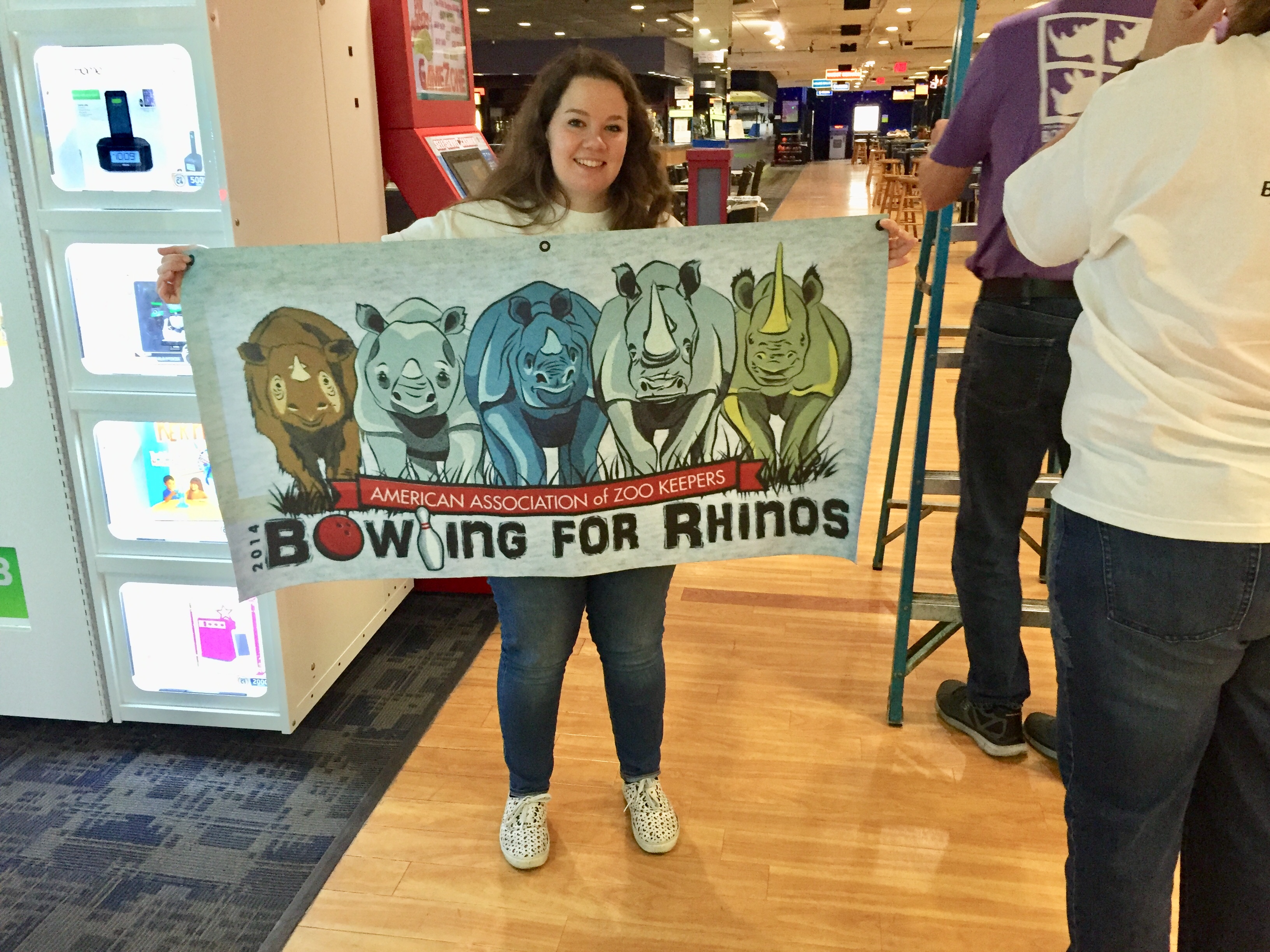 Tampa Bay AAZK, Bowling for rhinos, rhino conservation