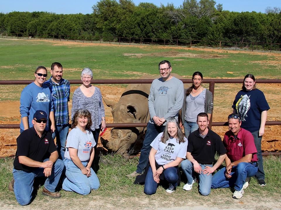 Southern white rhino, Fossil Rim, Rhino Keeper Association, Susie Ellis, Board of Directors