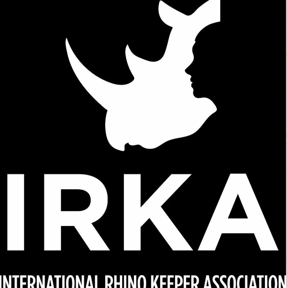 International Rhino Keeper Association logo, Peppermint Narwhal